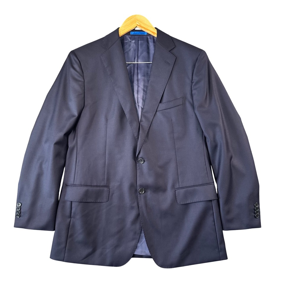 Blujacket Chase Sportcoat Navy Wool 2-Button Blazer‎ Men's 40R